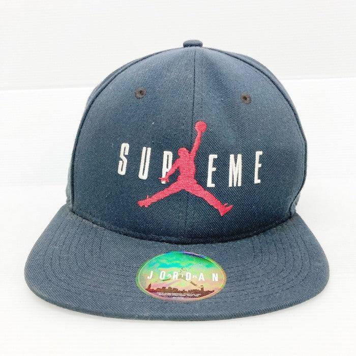 supreme×jordan キャップ