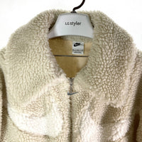 NIKE ナイキ W NSW SWSH SHRPA GX FZ JKT Mサイズ DD5621-206 ボア フリースジャケット ホワイト sizeM 瑞穂店