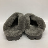 UGG アグ 5125 COQUETTE スウェード ムートンサンダル グレー size28cm 瑞穂店