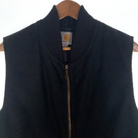 Carhartt カーハート Duck Vest ダック ベスト ブラック メキシコ製 Size M 福生店