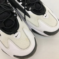 NIKE ナイキ ZOOM 2K ズーム スニーカー Sneakers AO0354-100 ブラック ホワイト 24.5cm瑞穂店
