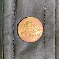 THE CALEE キャリー 襟ボア レザーヨーク 中綿 ウエスタン ジャケット ブラック sizeXL 瑞穂店