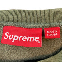 SUPREME シュプリーム 15AW Box Logo Crewneck ボックスロゴ クルーネック スウェットトレーナー ウッドランドカモ Size S 福生店