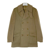 USARMY ユーエスアーミー 40S OFFICER COAT ウール オフィサーコート ピーコート カーキ size39R 瑞穂店