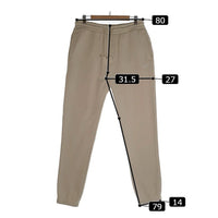 KITH キス WILLIAMS SERIF SWEAT PANT スウェットパンツ ロゴ刺繡 ライトベージュ Size M 福生店