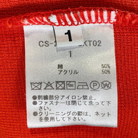 Car Service カーサービス 21SS Racing Knit Jacket レーシングニットジャケット レッド ホワイト CS-21SS-JKT02 Size 1 福生店