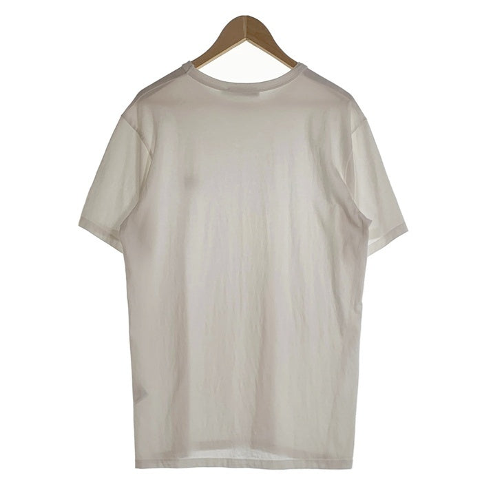 MAISON KITSUNE メゾンキツネ グレーフォックスワッペン Tシャツ ホワイト GM00118KJ0008 Size L 福生店