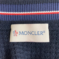 MONCLER モンクレール MAGLIONE TRICOT GIROCOLLO ROUND NECK SWEATER ネイビー sizeM ※品質タグ欠損 瑞穂店