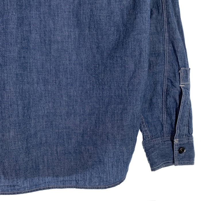 FREE WHEELERS フリーホイラーズ NEAL CASSADY シャンブレー ワークシャツ ブルー Size 16 福生店