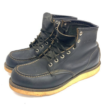 RED WING レッドウィング 8130 刺繍羽タグ USA製 アイリッシュセッター ブーツ ブラック size9D 瑞穂店
