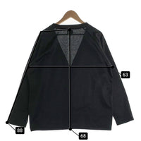 Needles ニードルズ V Neck Cardigan Vネックカーディガン 刺繡 ブラック LQ246 Size L 福生店