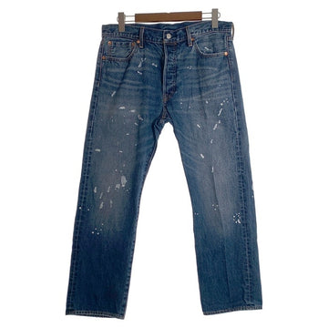 LEVI'S PREMIUM リーバイス ジャーナルスタンダード別注 501 デニムパンツ USED/ペンキ加工 インディゴ 0047H-0000 Size 34×28 福生店