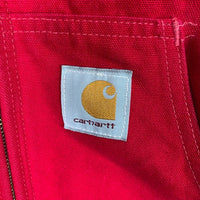 90's Carhartt カーハート Active Jacket アクティブジャケット レッド J03 RED Size M 福生店