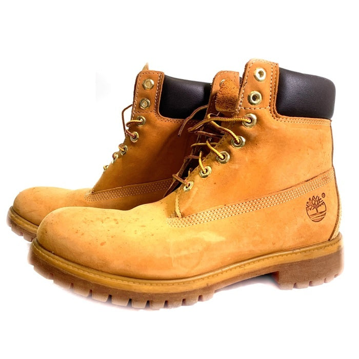 Timberland ティンバーランド 6-inch Premium Waterproof Boots ウォータープルーフ ブーツ イエロー 10061 1940 イエロー Size US10W (28.0cm) 福生店