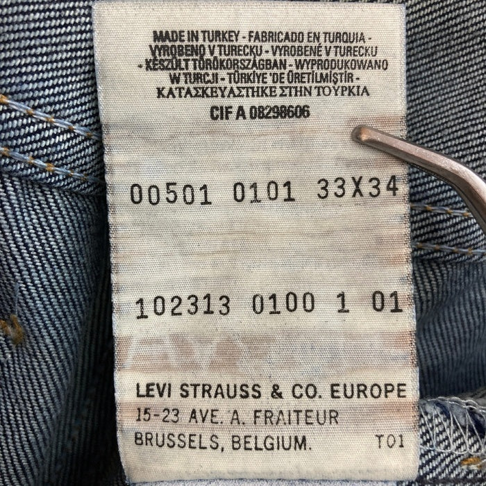 Levi's リーバイス 501 ユーロリーバイス ボタン裏T01 00年 デニムパンツ インディゴ size33 瑞穂店