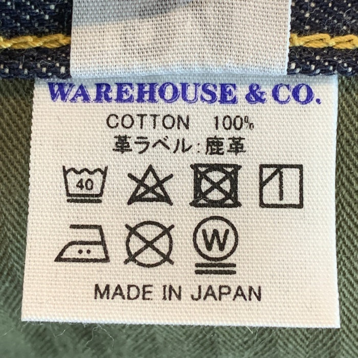 WAREHOUSE ウエアハウス S1001XX 1946モデル デニムパンツ デッドストックブルー インディゴ Size 34×32 福生店