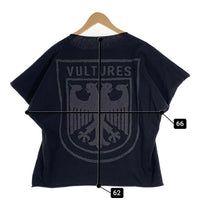 YEEZY イージー Vultures プリント カットオフ Tシャツ ブラック カニエウエスト Size 1 福生店