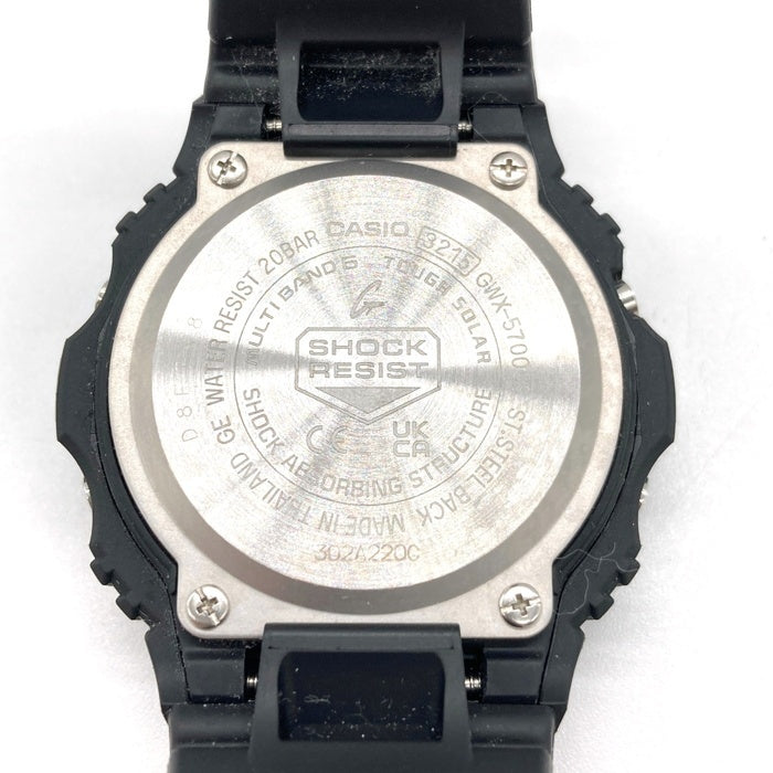 CASIO カシオ G-LIDE 電波ソーラー デジタルクォーツ腕時計 ブラック GWX-5700CS 瑞穂店