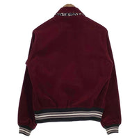 GROOVIN HIGH グルービンハイ コーデュロイ スタジャン ジャケット スナップボタン ボルドー Size M 福生店
