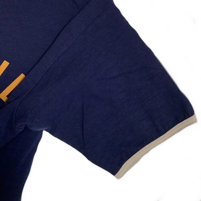 WAREHOUSE ウェアハウス CLARKS VILLE 半袖 Tシャツ ネイビー 4059 Size L 福生店