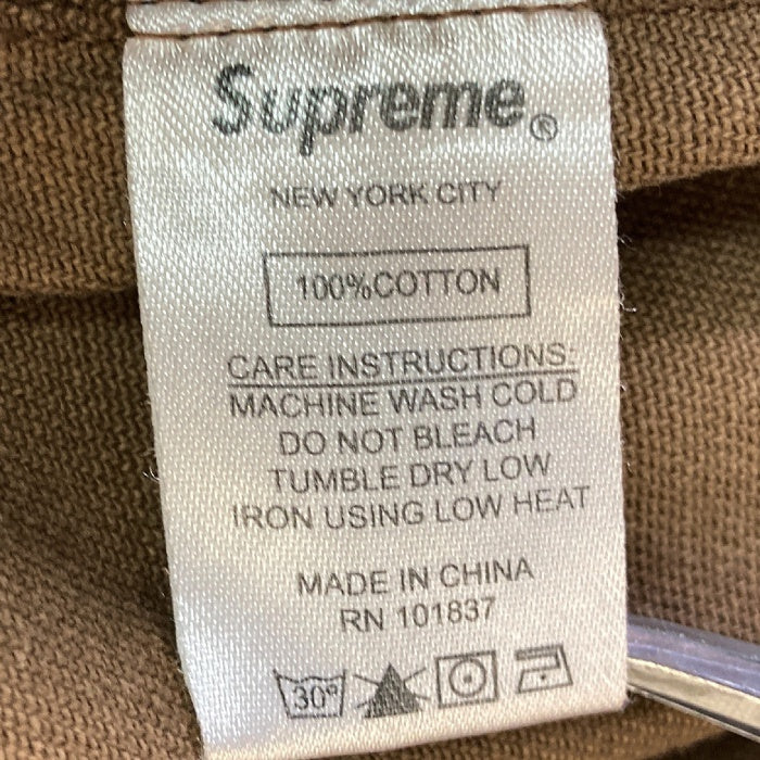 Supreme シュプリーム 17SS 666 Denim Trucker Jacket Gジャン 総柄 ブラウン sizeL 瑞穂店