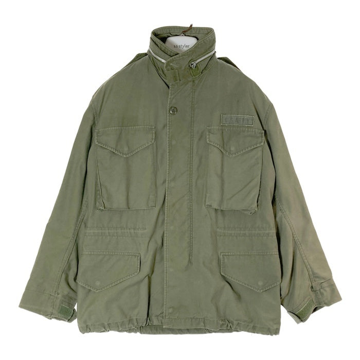 US ARMY アメリカ軍 M-65 2nd アルミジップ コントラクト欠損 フィールドジャケット オリーブ size- 瑞穂店