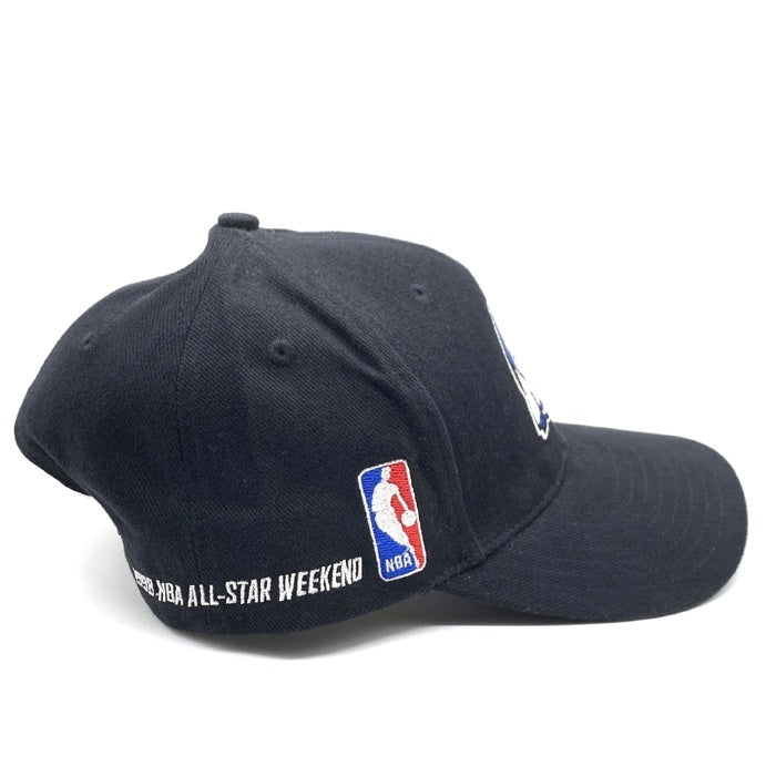 90's NIKE ナイキ 1998 NBA ALL STAR WEEKEND 6パネルキャップ ブラック マジックテープ 台湾製 福生店