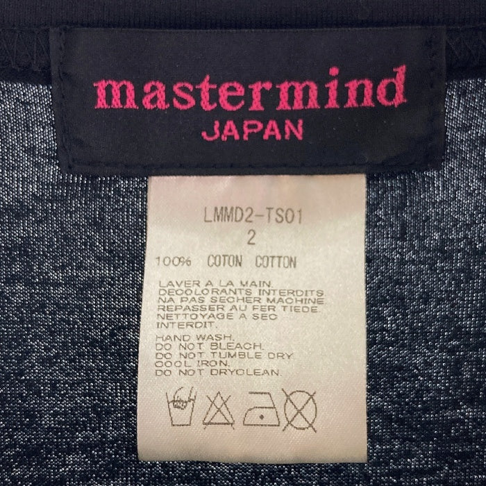 MASTERMIND マスターマインド 東京コレクション Tシャツ ブラック size2 瑞穂店