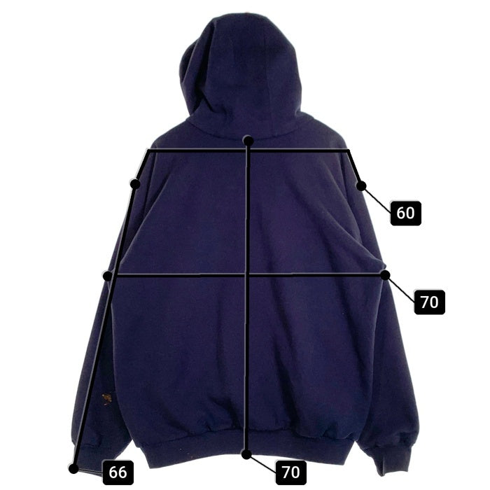 CARHARTT カーハート 裏地サーマル ジップアップ フーディー パーカー ネイビー J149 NVY Size X-Large Regular 福生店