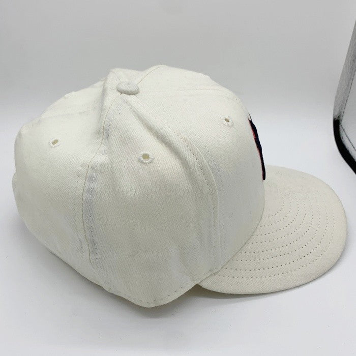90's New Era ニューエラ 59FIFTY MLB ニューヨーク・ヤンキース ウールベースボールキャップ ホワイト USA製 Size 7 3/8 (58.7cm) 福生店