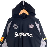 SUPREME シュプリーム 23AW Hooded Soccer Jersey フーデッド サッカージャージー ブラック Size XL 福生店