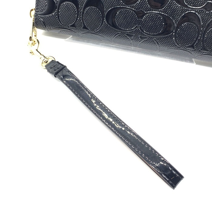 COACH ラウンドファスナー長財布 シグネチャー パテントレザー 新品未使用 楽天市場】【未使用品】【財布】COACH コーチ シグネチャー