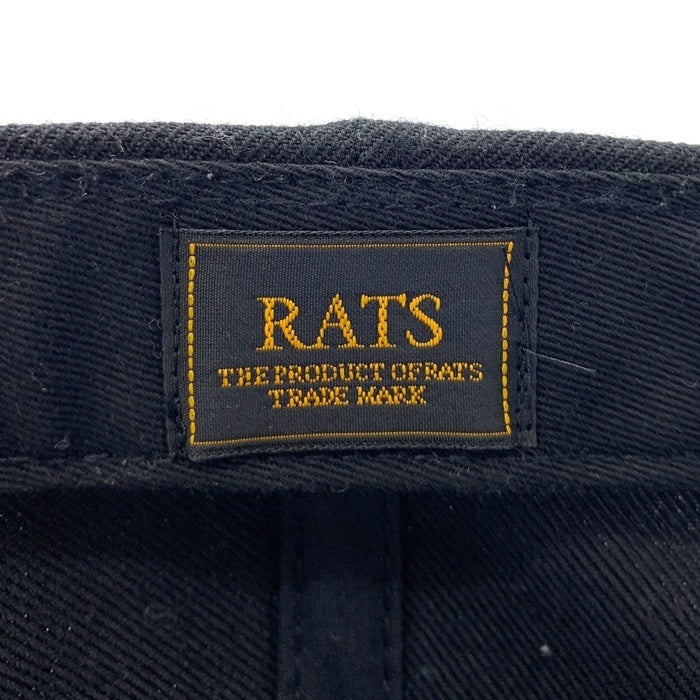 RATS ラッツ WAY OF LIFE スナップバック キャップ ブラック 福生店