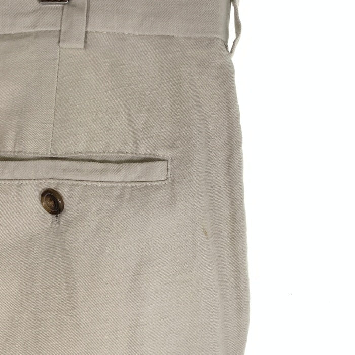 Brooks Brothers ブルックスブラザーズ リネン コットン スラックス パンツ アイボリー Size 35 福生店