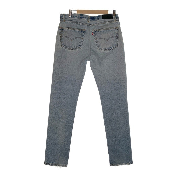 RE/DONE Levi's リダン リーバイス SLIM STRAIGHT スリムストレートデニムパンツ ボタンフライ ライトブルー Size 32 福生店