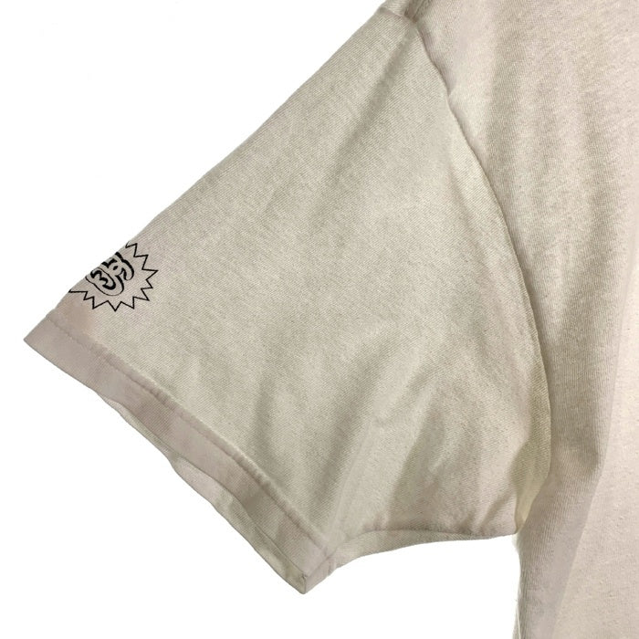 STUSSY ステューシー BEAVIS AND BUTT-HEAD ビーバスアンドバットヘッド プリントTシャツ ホワイト メキシコ製 Size L 福生店