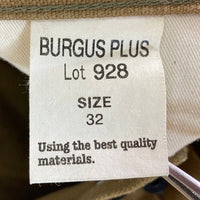 BURGUS PLUS バーガスプラス 928 ヘビーダック ジーンズ カーキ sizeW32 瑞穂店