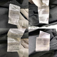 NAUTICA ノーティカ 24SS クラッシュドチノ ジップブルゾン ジャケット グレー USED/ダメージ加工 241-1538 Size L 福生店