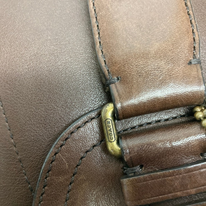 COACH コーチ 70796 ブリーカー カラーブロック コンバーチブル スリングバッグ ソフトポートレザー ショルダー ボディバッグ ブラウン 瑞穂店