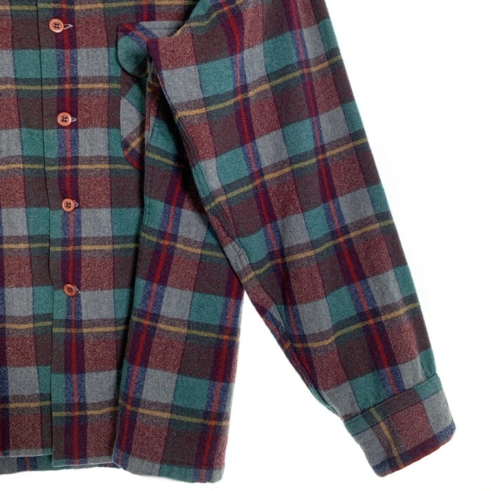 70's PENDLETON ペンドルトン ボードシャツ チェックウール グリーン Size XL 福生店