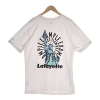 EXAMPLE エグザンプル NEW ERA ニューエラ Lafayette ラファイエット Liberty Enlightening the World S/S TEE 半袖 Tシャツ ホワイト Size XXL 福生店