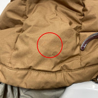 adidas アディダス PORSCHE DESIGN ポルシェデザイン パテッドコート ダウン ベージュ G91294 05/14 Size S 瑞穂店