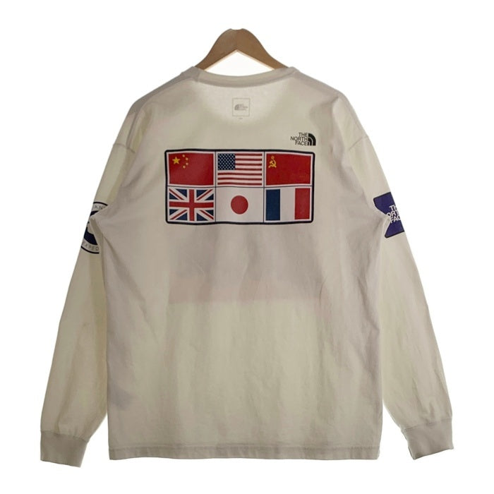 THE NORTH FACE ノースフェイス TRANS ANTARCTICA トランス アンタークティカ 長袖 Tシャツ ホワイト NT82230 Size XXL 福生店