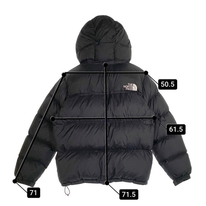 THE NORTH FACE ノースフェイス Nuptse Hoodie ヌプシフーディー ダウンジャケット ブラック ND92331 Size XL 福生店