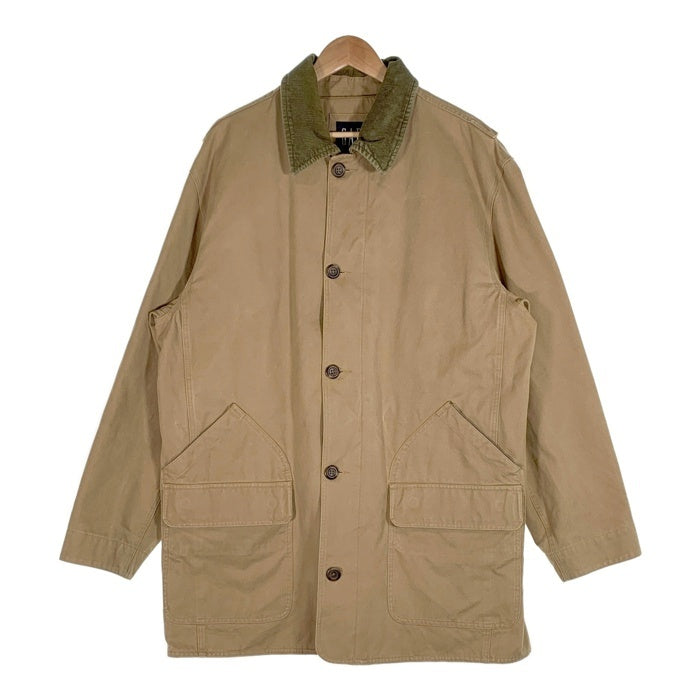 00's GAP ギャップ フィールドコート ジャケット 襟コーデュロイ ベージュ オールド Size XL 福生店
