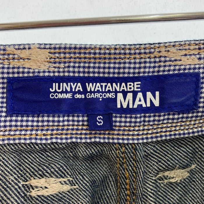 JUNYA WATANABE COMME des GARCONS MAN ジュンヤワタナベ コムデギャルソンマン WG-P025 AD2020 リネン デニム サルエル バイカーパンツ インディゴ sizeS 瑞穂店