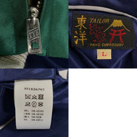 KITH キス 23SS TAILOR 東洋 Souvenir Jacket スーベニアジャケット リバーシブル スカジャン TOKYO ネイビー グリーン TT15267KT Size L 福生店