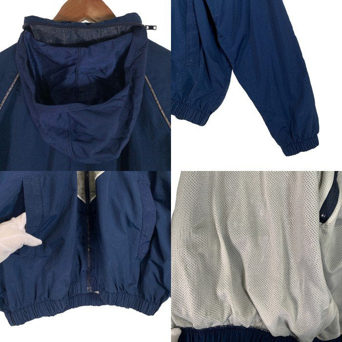 00's U.S.AIR FORCE 米空軍 ナイロン トレーニングジャケット ネイビー リフレクター 04年会計 8415-01-518-4607 Size M-R 福生店