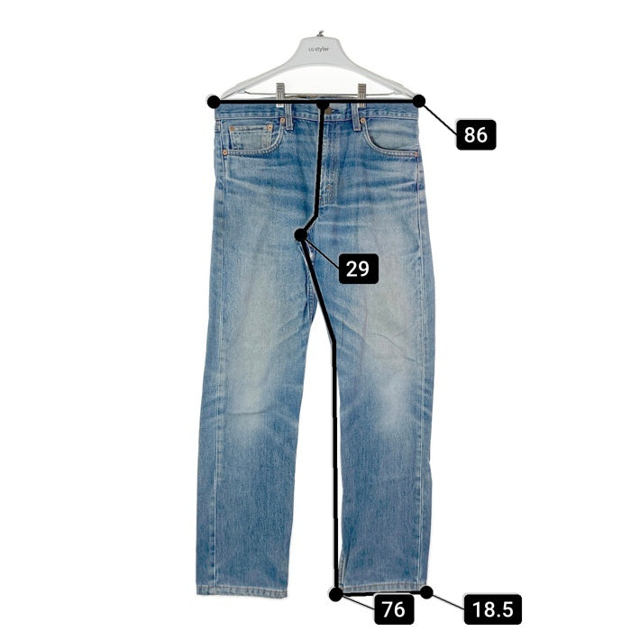 Levi's リーバイス 505 USA製 ボタン裏379 デニムパンツ ライトインディゴ size32 瑞穂店