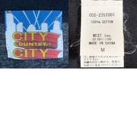 CUTY COUNTRY CITY シティーカントリーシティー プリントTシャツ ブラック CCC-235T001 Size L 福生店